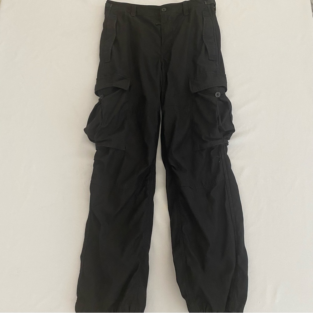 TNA Aritzia Women’s Pants Size 4 Baggy Cargo 100% Cotton Utility Casual Y2K - Picture 2 of 10